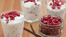 Vanilla Pomegranate Parfaits Recipe