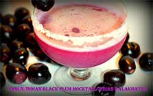 Make this delicious Jamun Mocktail Recipe with Jamun Juice